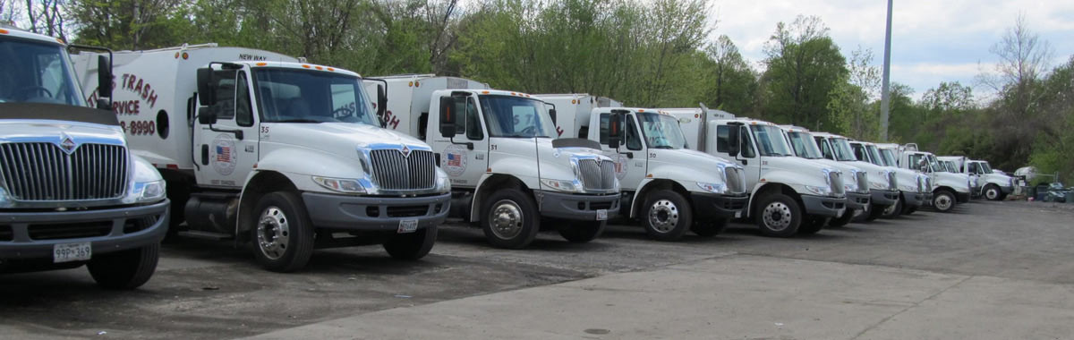 Titus Trash Trucks for Pickup & Removal in Potomac MD Areas